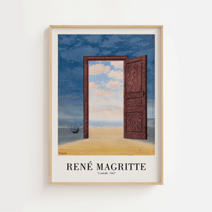 Den Åbne Dør – René Magritte Plakat