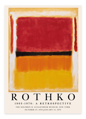 Mark Rothko var en af de mest betydningsfulde abstrakte ekspressionister, kendt for sine dybdegående farvefelter og stemningsfulde kompositioner.