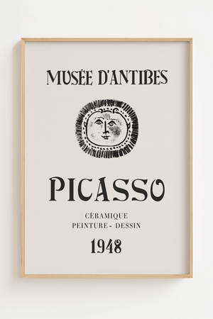 Musée d’Antibes 1948 – Picasso Plakat