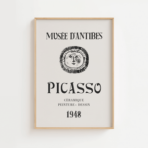 Musée d’Antibes 1948 – Picasso Plakat
