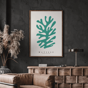 Grønne Blade – Matisse Plakat