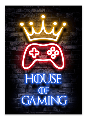 House of Gaming - Gaming Plakat
