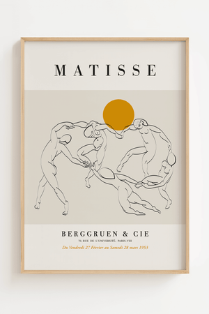 Beige The Dance – Matisse Plakat