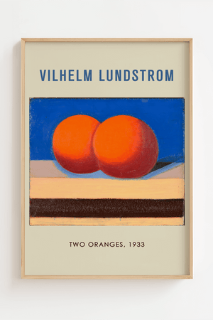 Two Oranges 1933 - Vilhelm Lundstrøm Plakat