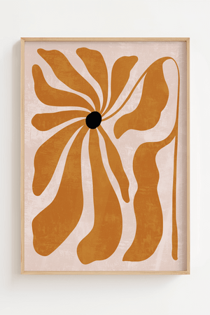 Lilla Sommerblomst Plakat
