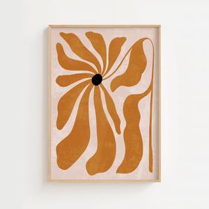 Lilla Sommerblomst Plakat
