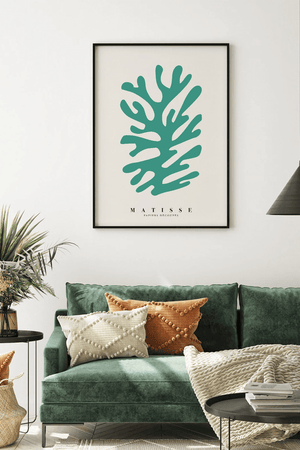 Grønne Blade – Matisse Plakat