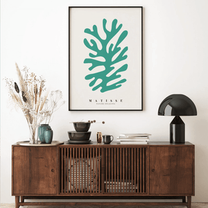Grønne Blade – Matisse Plakat