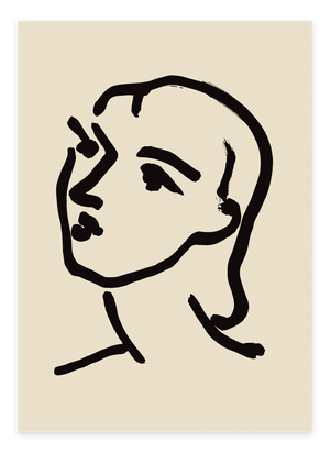 Matisse Madame Ansigt Plakat | Tidløs og Stilfuld Kunst