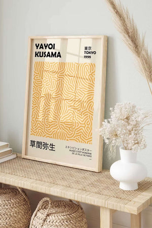 Gul Matisse Plakat | "Yellow flowermarket Amsterdam" Poster - Få leveret 2 dage