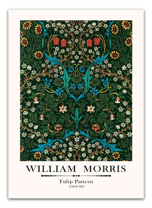 William Morris - Tulip pattern Plakat