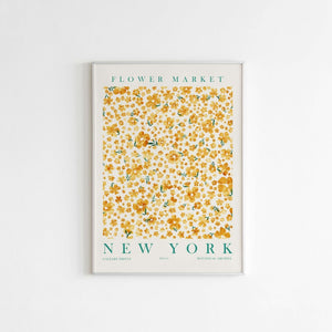 Matisse Plakat | "Flower Market New York No.11" Poster  | Køb fra Ellensshop.dk