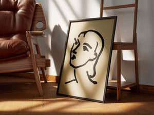 Matisse Madame Ansigt Plakat | Tidløs og Stilfuld Kunst