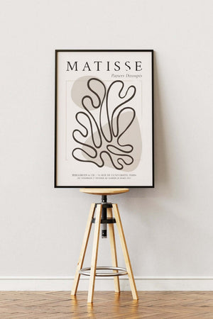 Abstract Matisse Plakat