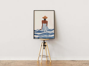 Blue Water Lady - Plakat