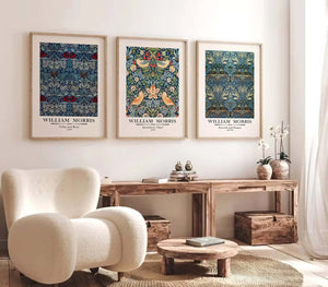 Køb vores William Morris Plakat | "Wallflower Pattern" 