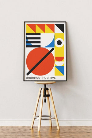 Bauhaus Juli-Sept 1923 Ellens ShopBauhaus Positive Plakat