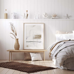 Moderne Linje Plakat til stuen