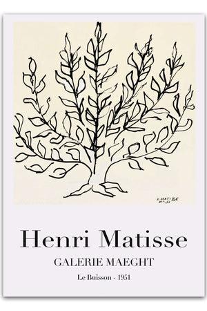 Matisse Galerie Maeght- Louisiana Plakat