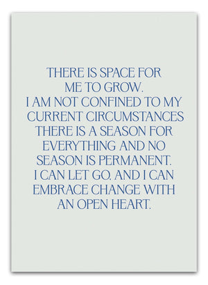 There is space for me to grow Plakat
