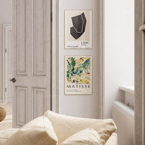 Galerie Maeght UBAC - Louisiana plakat er en elegant kombination af modernistisk