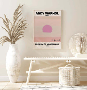 Purple Sunset - Andy Warhol Plakat