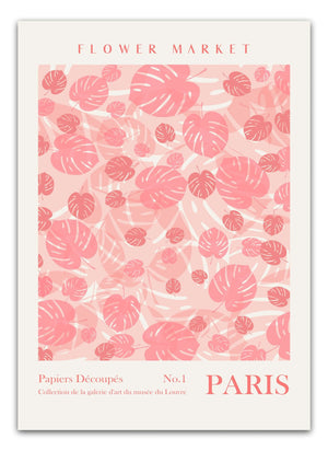 Flower Market Paris No.1 Plakat
