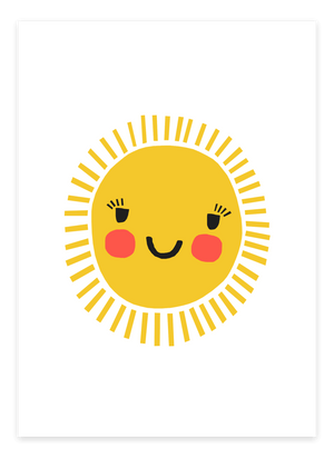 Sol Plakat til børn