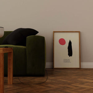 Tristan Tzara Poetry - Joan Miró plakat med surrealistisk design til kunstneriske hjem