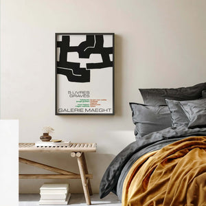 Galerie Maeght 5 Livres Plakat