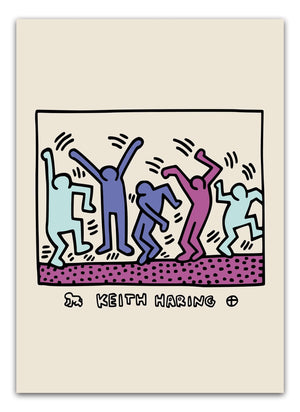 Keith Haring Plakat "Dance Club" | Køb Kunstplakater