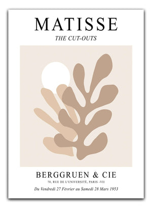 Beige - Flour Matisse Plakat