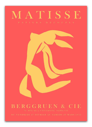 Rue De L'Univeritet Orange Plakat