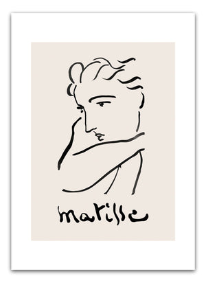Matisse Madamme Mesh Matisse Plakat