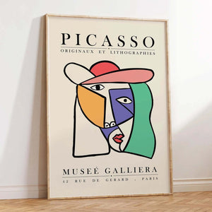 Museé Galleriera - Picasso Plakat