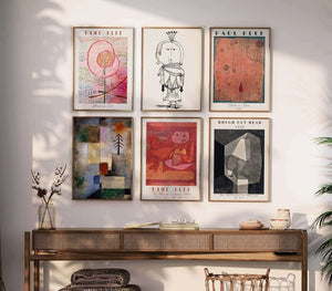 The Man of Confusion Paul Klee Plakat - Plakat til hjemmet 