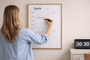 Ugeplan plakat
