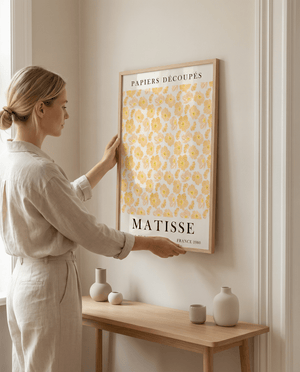 Gul Ecole de Paris - Matisse Plakat