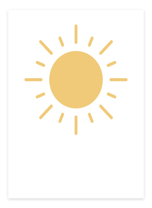 Sol Børneplakat