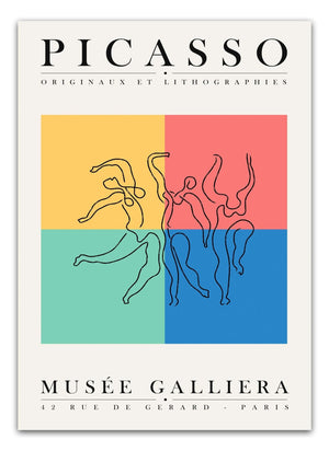 Picasso Originaux Et Lithographies“ Plakat