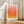 Minimalistisk plakat med orange farveovergange inspireret af solnedgang i moderne indretning
