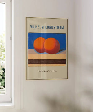 Two Oranges 1933 - Vilhelm Lundstrøm Plakat