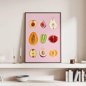 Vulva Frugt Plakat