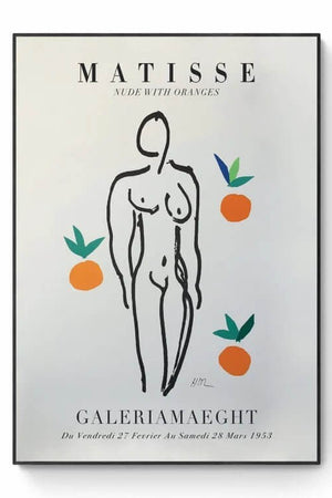 Made with Oranges - Matisse Plakat | Farverig & Ikonisk Kunst
