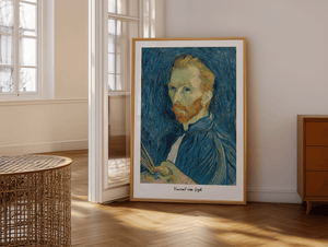 Self-Portrait plakat 1889 – Vincent van Gogh selvportræt kunstplakat