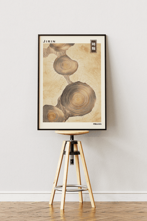 Jirin Wood – Japansk Natur Plakat