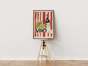 Vino Italiano Plakat