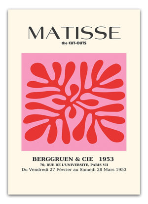 Cut-Outs Rød Plakat