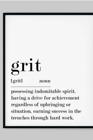 Grit Definition Ellens Shop