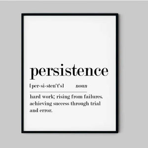 Persistence Definition Ellens Shop